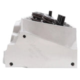 Silver aluminum Edelbrock cyl head BBC with valve springs for Victor Jr 24° porting