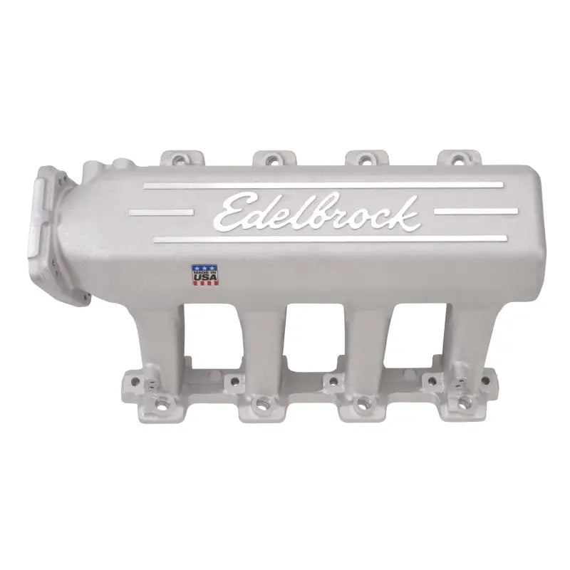 Silver Edelbrock Intake Manifold for EFI Pro-Flo XT LS2 engine upgrade