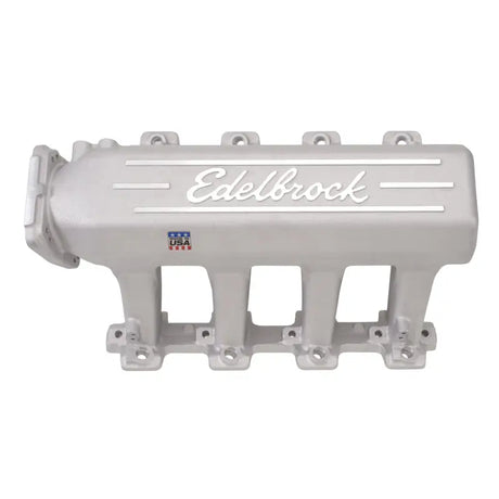 Silver Edelbrock Intake Manifold for EFI Pro-Flo XT LS2 engine upgrade