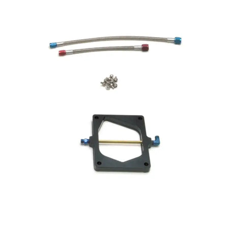 Carburetor spacer kit for Edelbrock Nitrous Plate Kit Pro-Flo EFI to boost performance