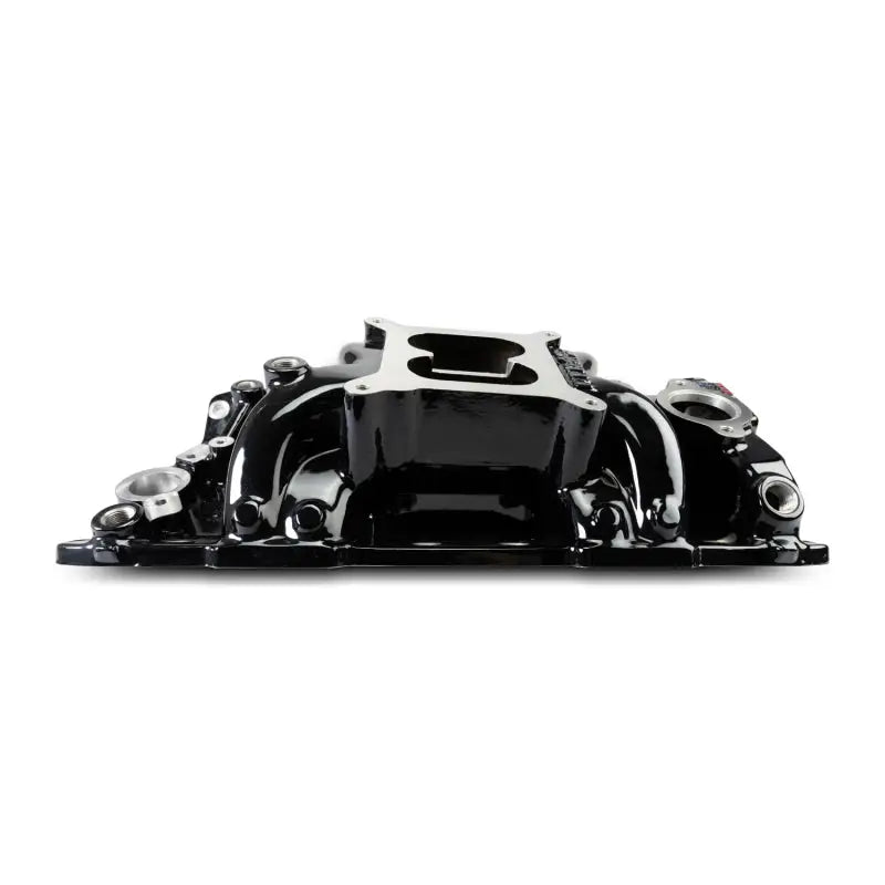 Edelbrock Chevy Small Block Performer RPM AIR-Gap Intake Manifold Black Plasma Finish - Edelbrock