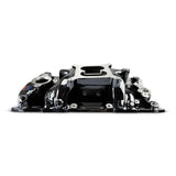 Edelbrock Chevy Small Block Performer RPM AIR-Gap Intake Manifold Black Plasma Finish - Edelbrock