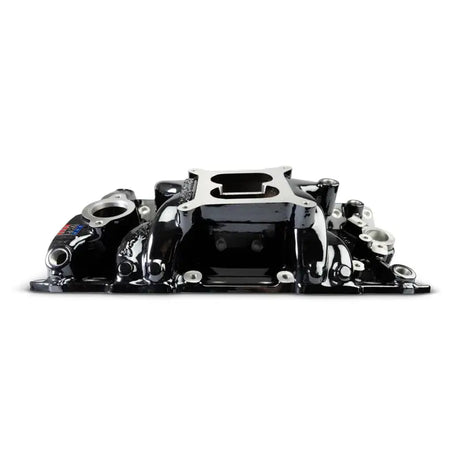 Edelbrock Chevy Small Block Performer RPM AIR-Gap Intake Manifold Black Plasma Finish - Edelbrock