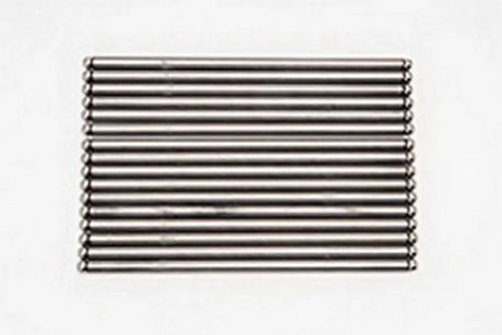 Parallel metal rods in Edelbrock push rod hardened kit for performance Magnum engines