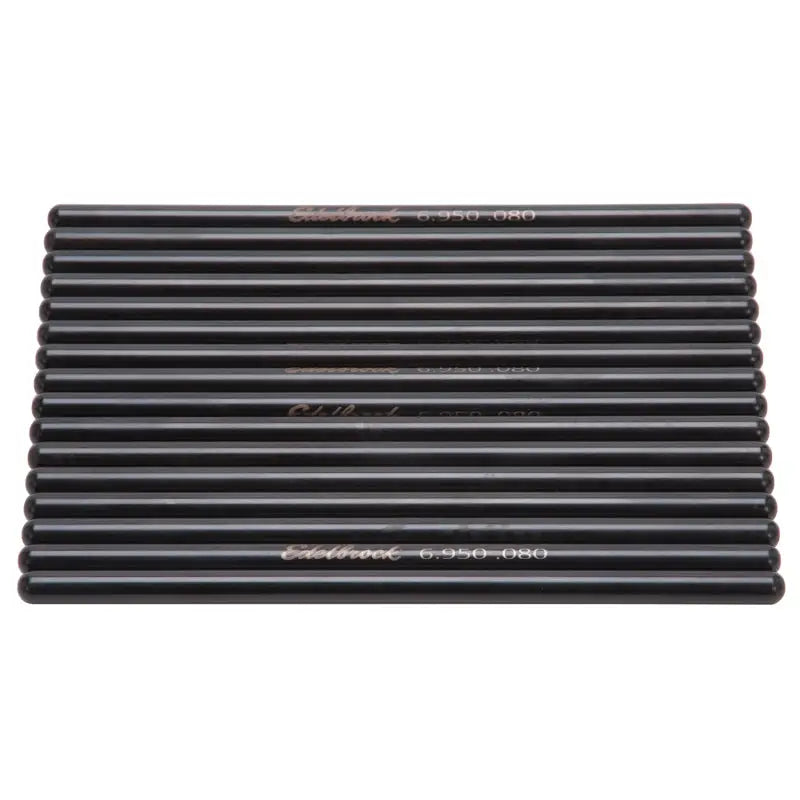 Edelbrock push rod in the push rod hardened kit for performance Magnum engines