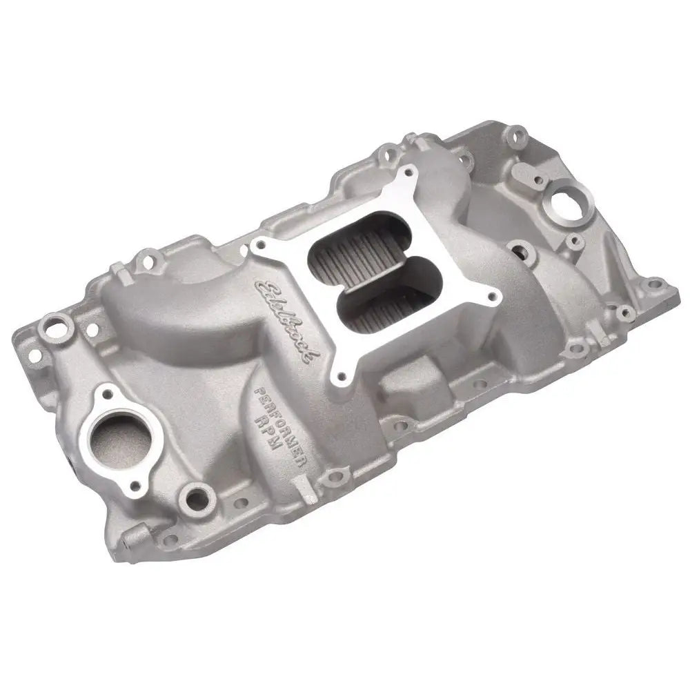 Edelbrock Square Bore Intake Manifolds 7163 - Bbc Performer Rpm 2-R Manifold 396-502