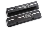 Black Edelbrock Valve Cover for Valve Cover Racing Series Chevrolet 1959-1986 V8