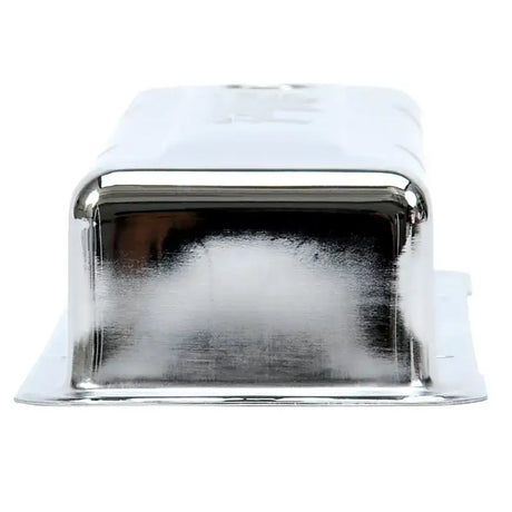 Edelbrock Valve Cover Signature Series Chevrolet 1959-1986 262-400 CI V8 Low Chrome - Truck & Automotive