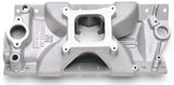 Silver Edelbrock Victor Jr Manifold for V8 engines, great RV parts & accessories