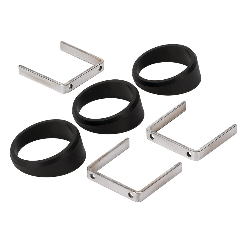 AutoMeter 2234 Autometer or Autogage 2-1/16in Black Angle Rings -- 3 Pack