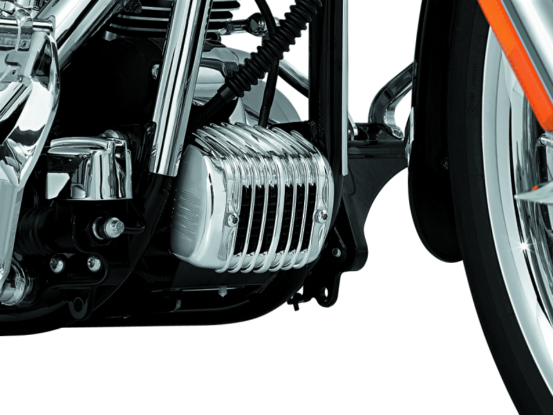 Kuryakyn Regulator Cover 01-17 Softail Chrome - Kuryakyn