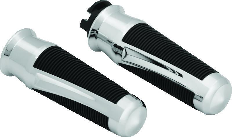 Kuryakyn 5768 Kuryakyn Phantom Grips Indian Chrome - 5768