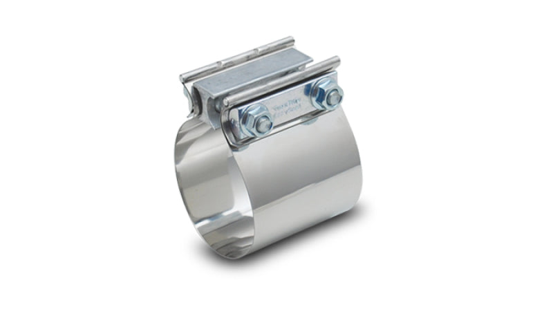 Vibrant 1178 Vibrant Easy Seal SS Exh Sleeve Butt Joint Clamp for 4in O.D. Tubing also 4in Nominal Oval Tubing