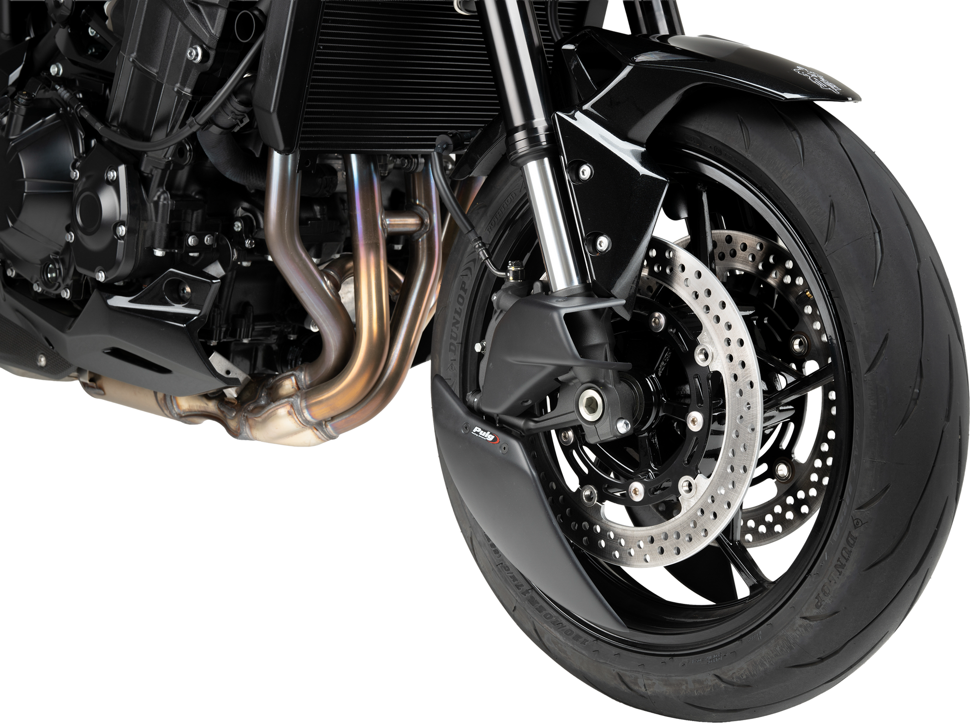 Puig Brake Cooler 22442J - Matte Black 2.0