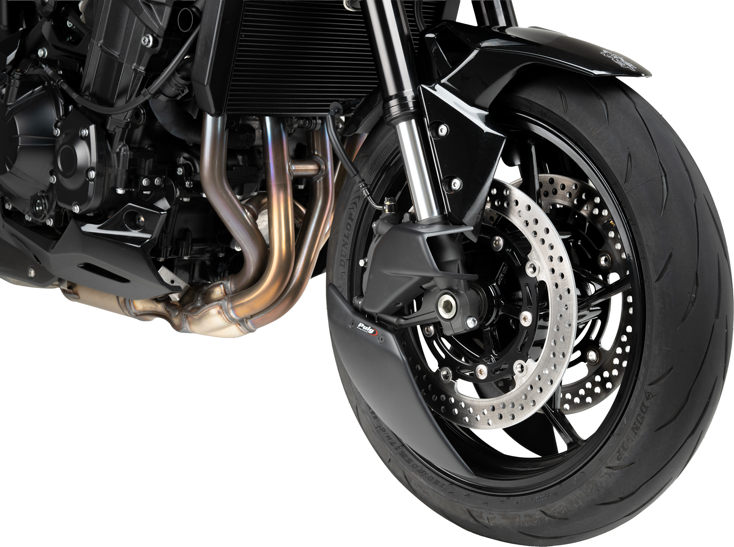 Puig Brake Cooler 22442J - Matte Black 2.0