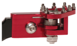 RFX Rear Brake Tip CNC Replacement Foot Controls FXRB 90100 99RD - Red Folding