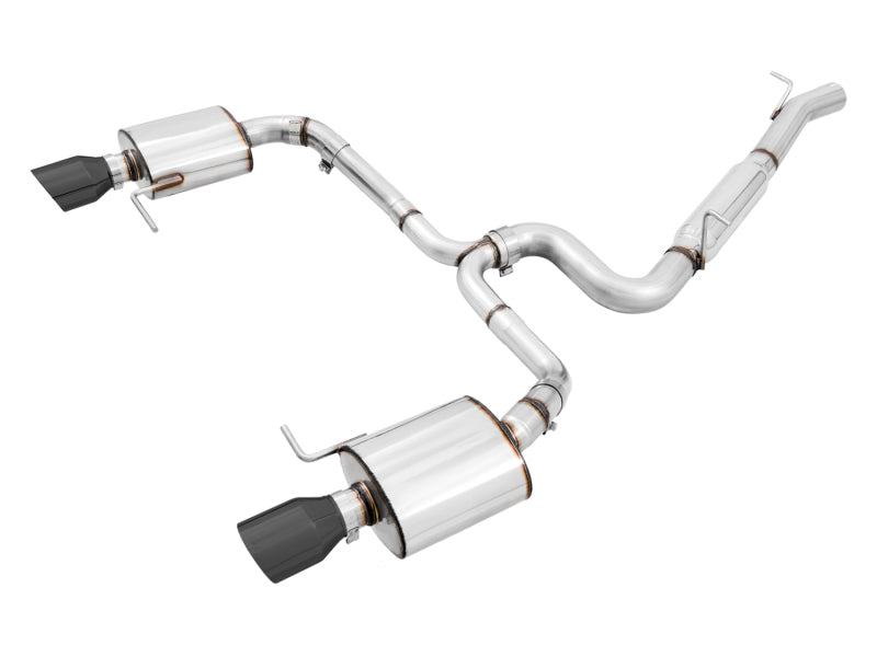 AWE Tuning 3015-33098 AWE Tuning VW MK7 Golf Alltrack/Sportwagen 4Motion Touring Edition Exhaust - Diamond Black Tips