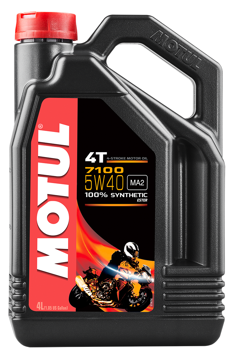 Motul 7100 4T Oil Chemicals 104087 - 5W40 4-1 1L