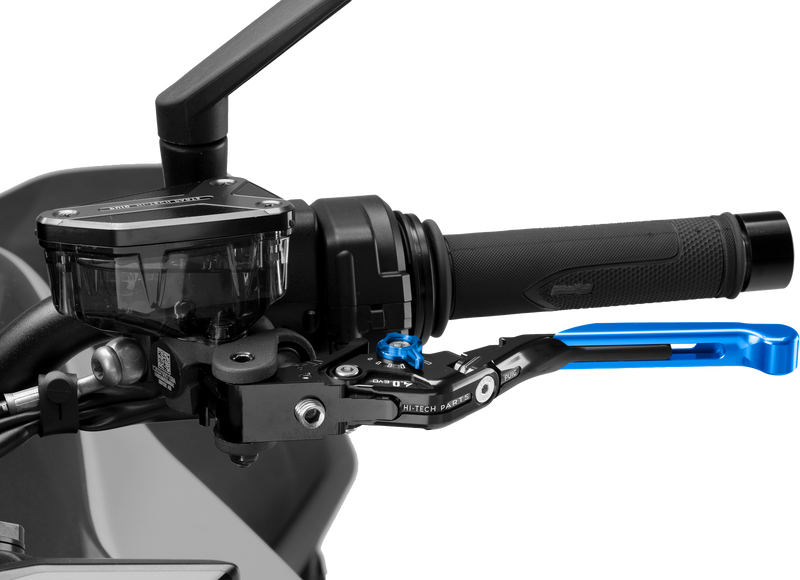 Puig Hi-Tech Extendable Clutch Lever 424ANA - Blue 4.0 Fold Extend