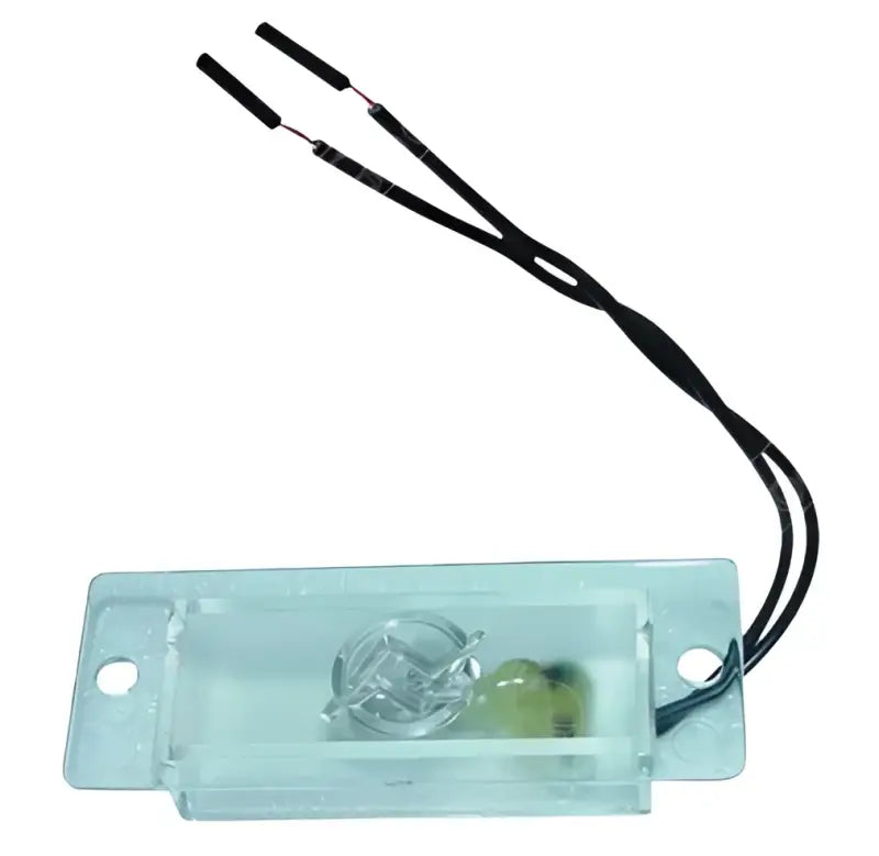 License plate light with wires for EFXRP19 Goodmark Universal Roll Pan Tag Lamp assembly