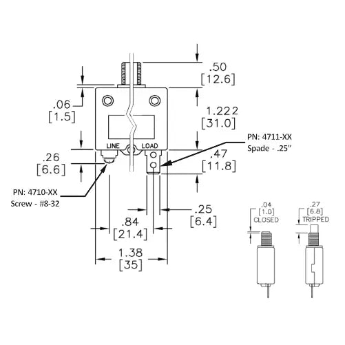 Egis Mobile 4710-15 Circuit Breaker