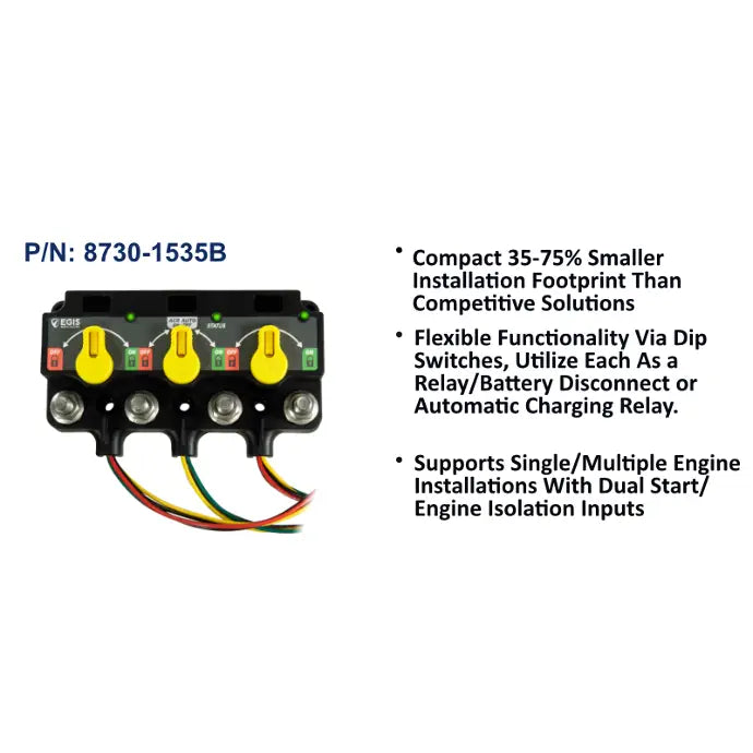 Egis Mobile 8730-1535 Battery Disconnect Switch