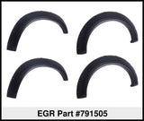 EGR 07-13 Chev Silverado 6-8ft Bed Bolt-On Look Fender Flares - Set - Matte 