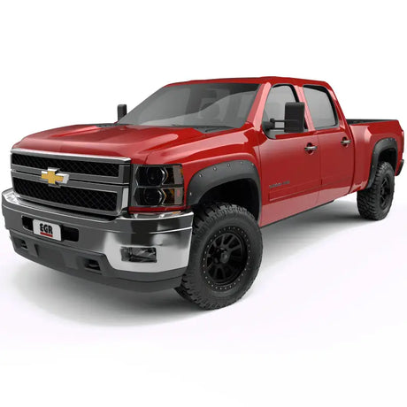 EGR 07-13 Chevrolet Silverado 1500 Bolt Style Fender Flare - Set of 4 - Truck & Automotive