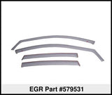 EGR 13-17 Honda Accord In-Channel Window Visors Front/Rear Set Dark Smoke 