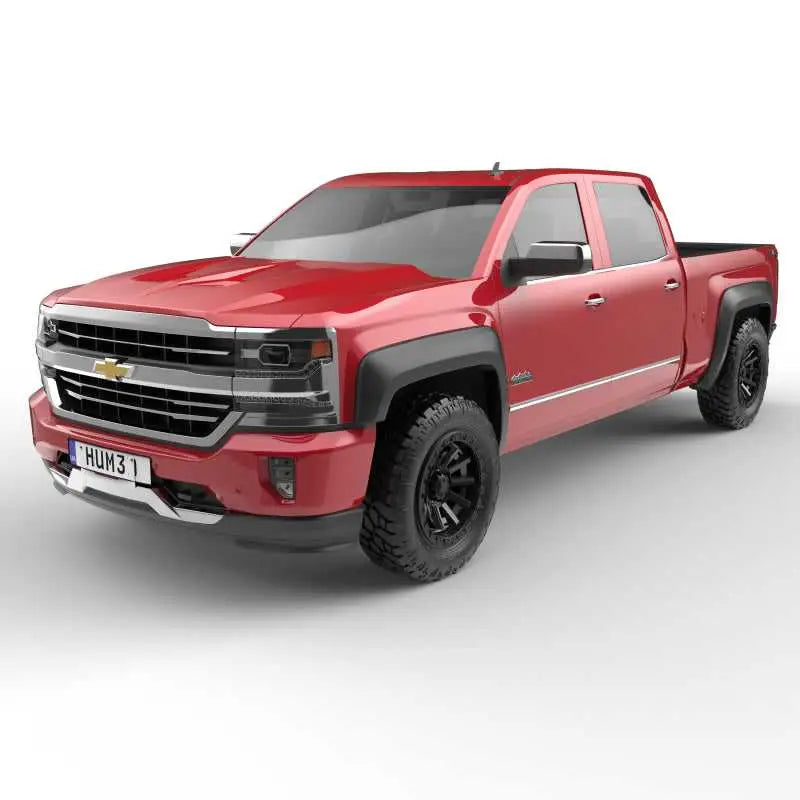 EGR EGR 14-18 Chevrolet Silverado 1500 Baseline Standard Style Fender Flares Set Of 4