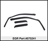 EGR 14-22 Jeep Cherokee In-Channel Window Visors Front/Rear Set Dark Smoke 