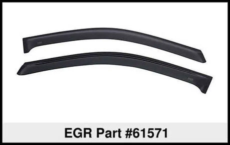 EGR 14+ Chev Silverado Reg Cab Tape-On Window Visors - Set of 2 