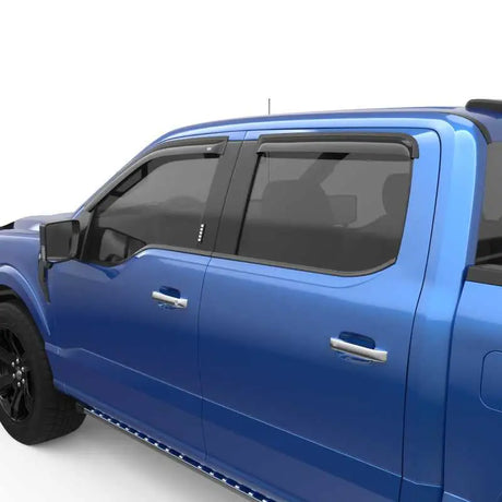 EGR 15+ Ford F150 Crew Cab Tape-On Window Visors - Set of 4 