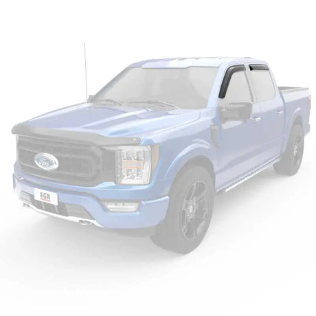EGR 15+ Ford F150 Crew Cab Tape-On Window Visors - Set of 4 