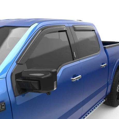 EGR 15+ Ford F150 Crew Cab Tape-On Window Visors - Set of 4 