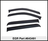 EGR 15+ Ford F150 Crew Cab Tape-On Window Visors - Set of 4 