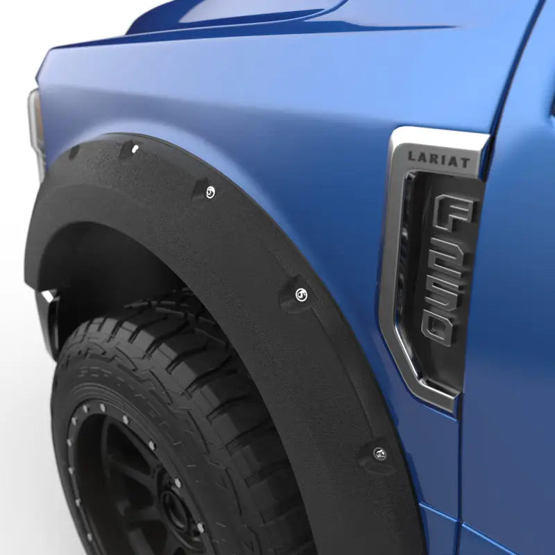 EGR 17-22 Ford Super Duty Bolt-On Look Fender Flares - Textured Black (Set of 4) - Truck & Automotive