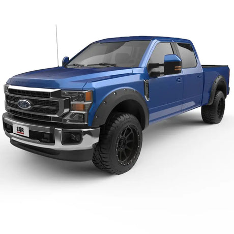 EGR 17-22 Ford Super Duty Bolt-On Look Fender Flares - Textured Black (Set of 4) - Truck & Automotive
