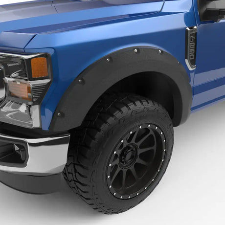 EGR 17-22 Ford Super Duty Bolt-On Look Fender Flares - Textured Black (Set of 4) - Truck & Automotive
