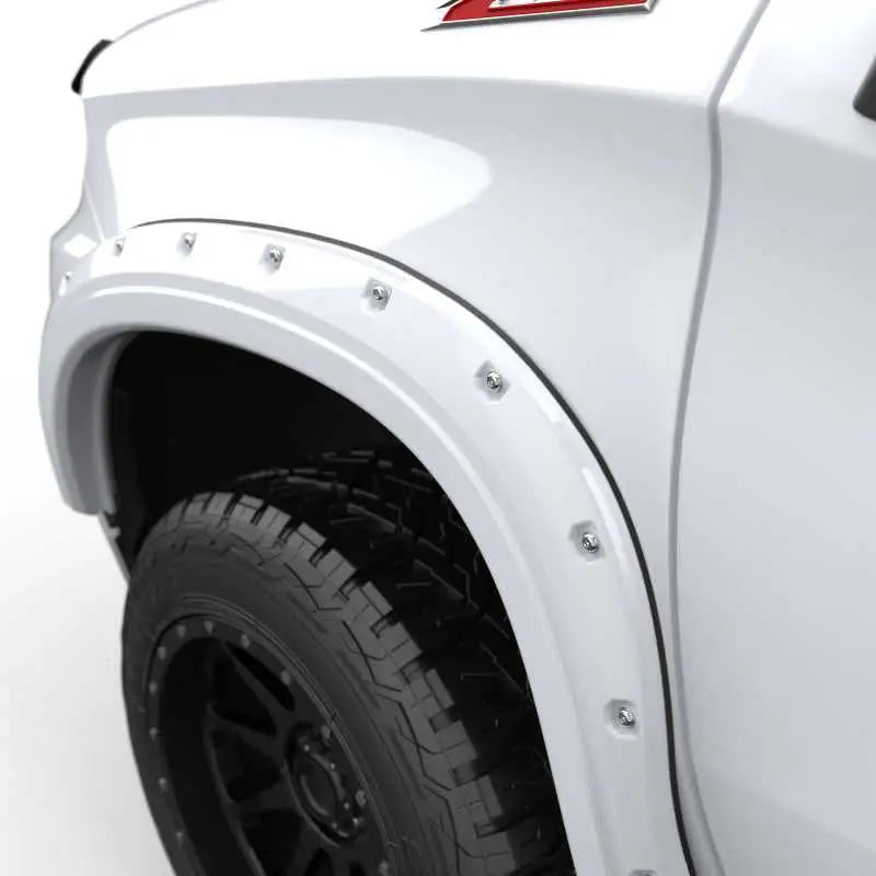 EGR 19-22 Chevrolet Silverado 1500 Summit White Traditional Bolt-On Look Fender Flares Set Of 4 