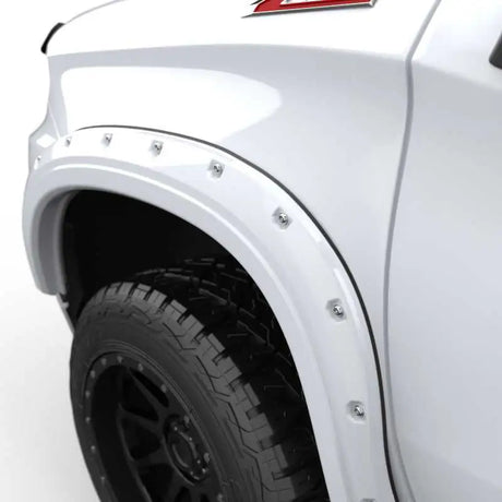 EGR 19-22 Chevrolet Silverado 1500 Summit White Traditional Bolt-On Look Fender Flares Set Of 4 