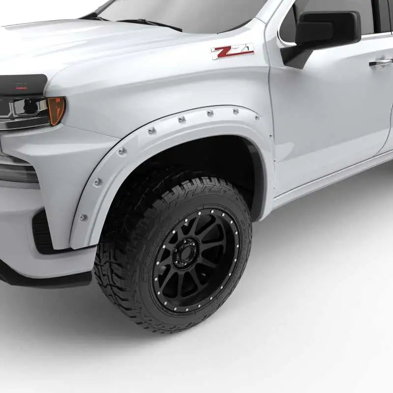 EGR 19-22 Chevrolet Silverado 1500 Summit White Traditional Bolt-On Look Fender Flares Set Of 4 