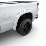 EGR 19-22 Chevrolet Silverado 1500 Summit White Traditional Bolt-On Look Fender Flares Set Of 4 