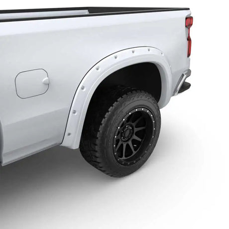 EGR 19-22 Chevrolet Silverado 1500 Summit White Traditional Bolt-On Look Fender Flares Set Of 4 