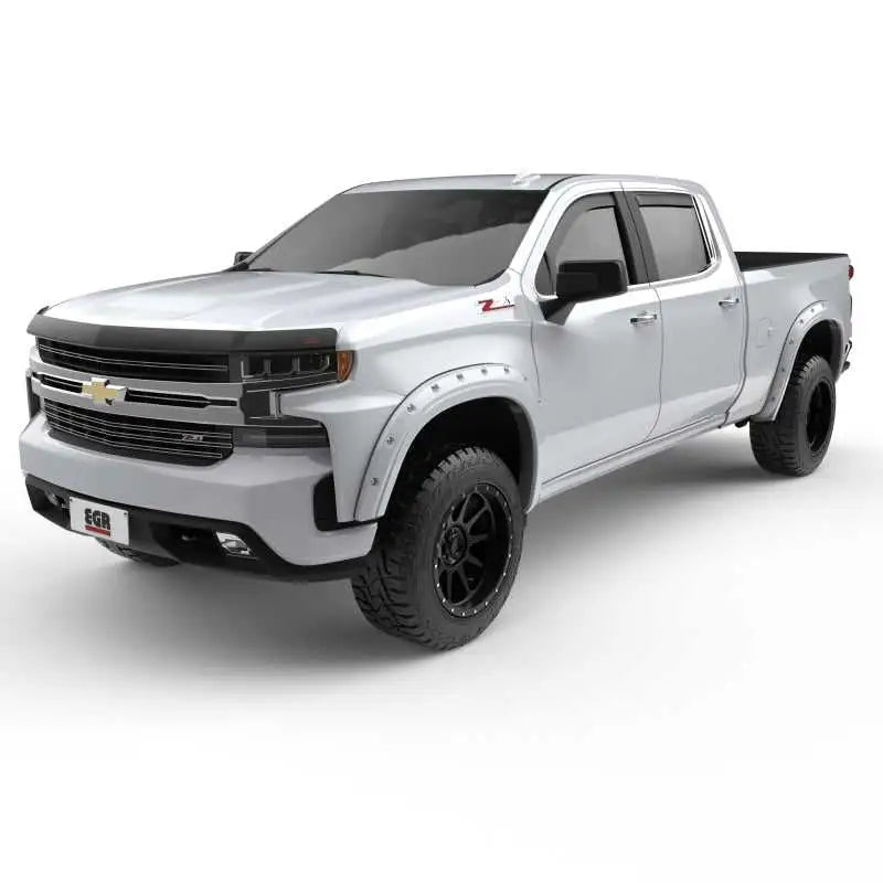 EGR 19-22 Chevrolet Silverado 1500 Summit White Traditional Bolt-On Look Fender Flares Set Of 4 