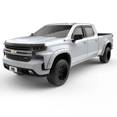 EGR 19-22 Chevrolet Silverado 1500 Summit White Traditional Bolt-On Look Fender Flares Set Of 4 