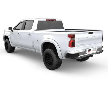 EGR 19-22 Chevrolet Silverado 1500 Summit White Traditional Bolt-On Look Fender Flares Set Of 4 
