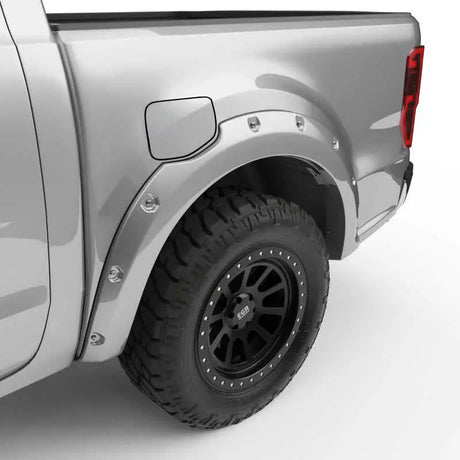 EGR 19-22 Ford Ranger Painted To Code Ingot Traditional Bolt-On Look Fender Flares Silver Set Of 4 