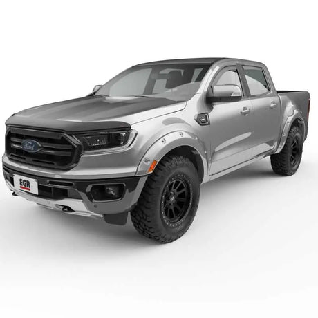 EGR 19-22 Ford Ranger Painted To Code Ingot Traditional Bolt-On Look Fender Flares Silver Set Of 4 