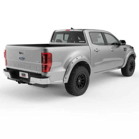 EGR 19-22 Ford Ranger Painted To Code Ingot Traditional Bolt-On Look Fender Flares Silver Set Of 4 